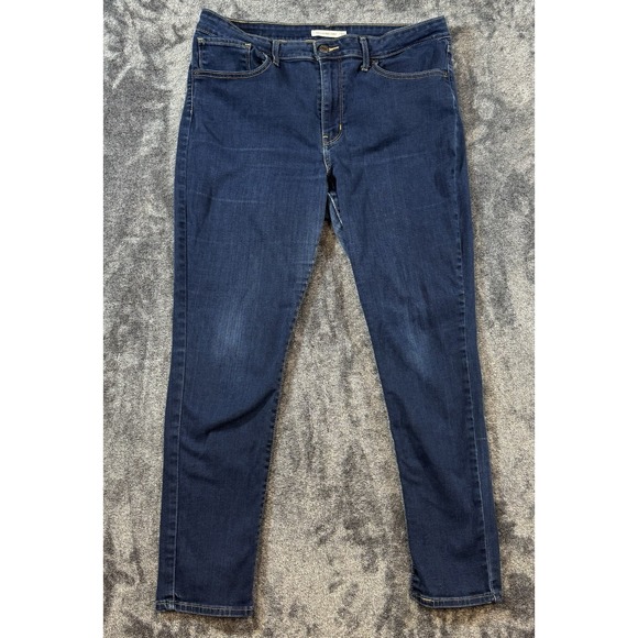 Levi's Denim - LEVI'S Womens 721 High Rise Skinny Jeans Size 33 Blue